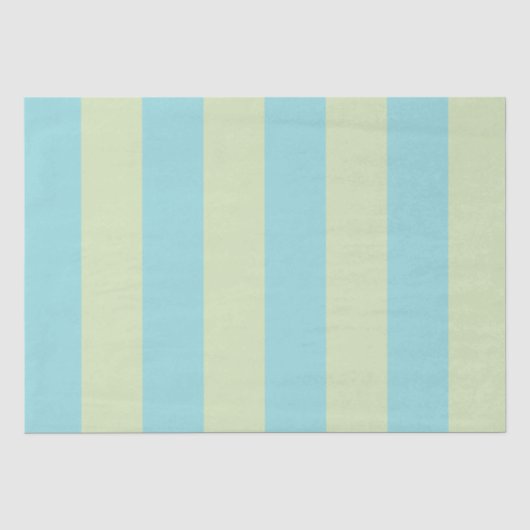 Zachte Pastel Gestreepte Patroon – Lime Crème & Na Tissuepapier (Voorkant)