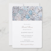 Zachte Pastel Golden Lily Vrijgezellenfeest Elegan Kaart (Voorkant)