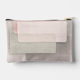 Zachte pastel laag AI-kunst Etui