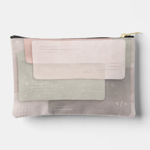 Zachte pastel laag AI-kunst Etui