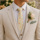 Zachte Pastel Lente Bloesem Stropdas