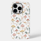 Zachte Pastel Paddenstoel Patroon Case-Mate iPhone Case (Achterkant)