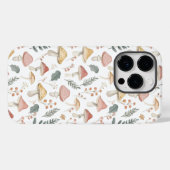 Zachte Pastel Paddenstoel Patroon Case-Mate iPhone Case (Achterkant (horizontaal))