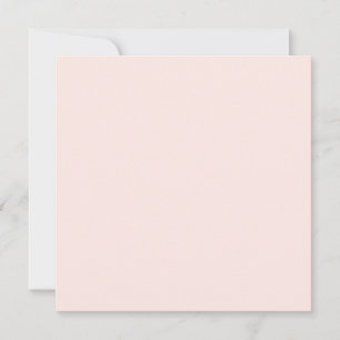 Zachte Pastel Perzik Effen Kleur  Kaart