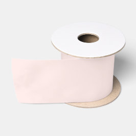 Zachte Pastel Perzik Effen Kleur Satijnen Lint
