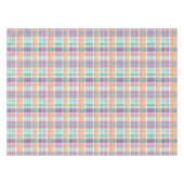 Zachte Pastel Plaid  Tafelkleed (Voorkant (Horizontaal))