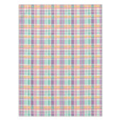 Zachte Pastel Plaid  Tafelkleed (Voorkant)