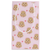 Zachte Pastel Poodle Cadeautas – Valentijn & Meer (Voorkant)