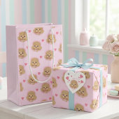 Zachte Pastel Poodle Cadeautas – Valentijn & Meer