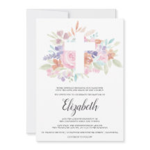 Zachte pastel roze bloemen Christelijke kruisdoop