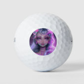 Zachte Pastel Roze Fairy Golfballen (Voorkant)