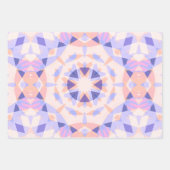 Zachte Pastel Roze Paarse Magische Ster Verjaarda Inpakpapier Vel (Voorkant 2)