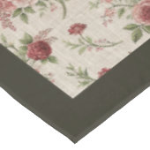Zachte pastel Shabby Chic Delicate Bloempatronen Tafelkleed (Gekanteld)