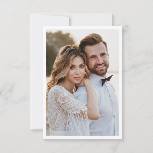 Zachte Pastel  Spring Garden Floral Wedding Bedankkaart (Achterkant)