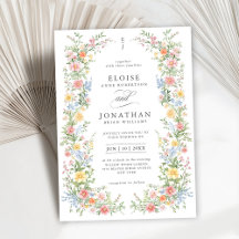 Zachte Pastel  Spring Garden Floral Wedding