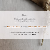 Zachte Pastel  Spring Garden Floral Wedding Vellum Uitnodigingen