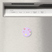 zachte pastel stippen en strikken magneet (Insitu (Vaatwasser))