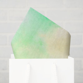 Zachte pastel tie-dye patroon met lichtgeel tissuepapier