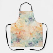 Zachte Pastel Waterverf Abstract Schort (Voorkant)