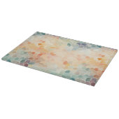 Zachte Pastel Waterverf Abstract Snijplank (Hoek)