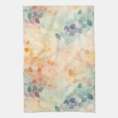 Zachte Pastel Waterverf Abstract Theedoek (Verticaal)