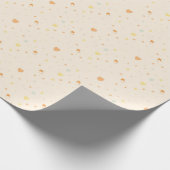 Zachte Pastel Whimsisch Patroon Cadeaupapier (Hoek)