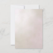 Zachte Pastel Witte Bloemige Bedankkaart (Achterkant)