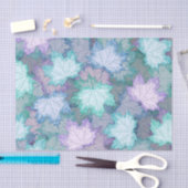 Zachte pastelbladeren tissuepapier (Craft)