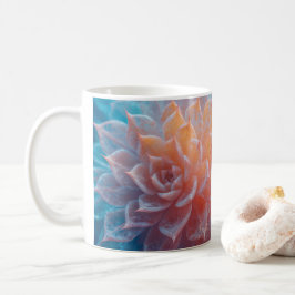 Zachte pastelbloei met een magische gloed-etherisc koffiemok