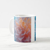 Zachte pastelbloei met een magische gloed-etherisc koffiemok (Voorkant links)