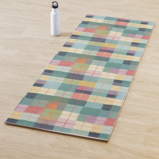 zachte pastelflanel yogamat (In situ)