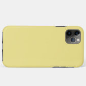 Zachte pastelgele decor klaar voor Case-Mate iPhone case (Achterkant (horizontaal))