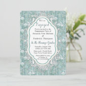 Zachte pastelijns van Sage Green Kaart (Staand voorkant)