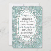 Zachte pastelijns van Sage Green Kaart (Voorkant)