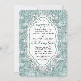 Zachte pastelijns van Sage Green Kaart