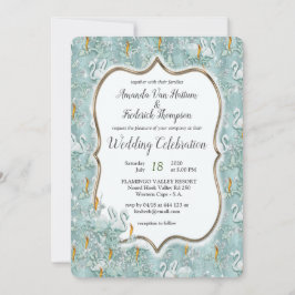 Zachte pastelijns van Sage Green Kaart