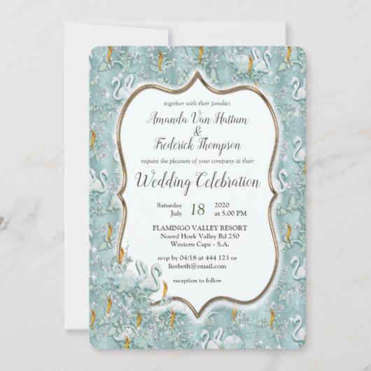 Zachte pastelijns van Sage Green Kaart (Voorkant)