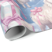 Zachte pastellammeren en geschenken cadeaupapier (Rol Hoek)