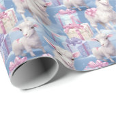 Zachte pastellammeren en geschenken Sm Cadeaupapier (Rol Hoek)