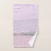 Zachte pasteloceaangolven 5 bad handdoek (Handdoek)