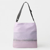 Zachte pasteloceaangolven 5 crossbody tas (Achterkant)