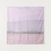 Zachte pasteloceaangolven 5 wandkleed (Voorkant)