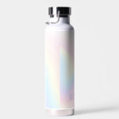 Zachte pastelregenboog, trendy modern minimaal waterfles (Rechts)