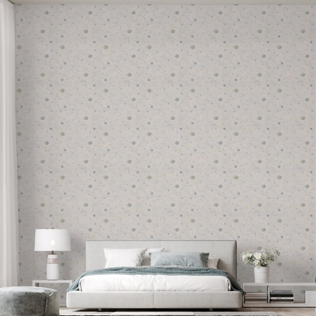 Zachte Pastelruimte Babykamer Behang (Slaapkamer)
