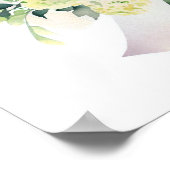 Zachte pastels, Bedienden Boeket (B) Poster (Hoek)