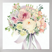 Zachte pastels, Bedienden Boeket (B) Poster (Voorkant)