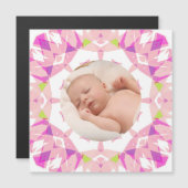 Zachte Pastels Custom Christmas Photo Afbeelding (Voorkant / Achterkant)