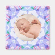 Zachte  Pastels Custom Christmas Photo Afbeelding