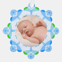 Zachte  Pastels Custom Christmas Photo Afbeelding