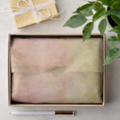 Zachte pastels met  Style Gold Flowers Tissuepapier (Geschenk)